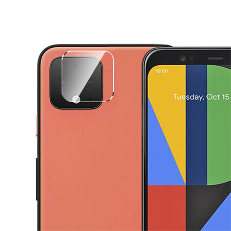 Protezione della lente in vetro temperato per il Google Pixel 4