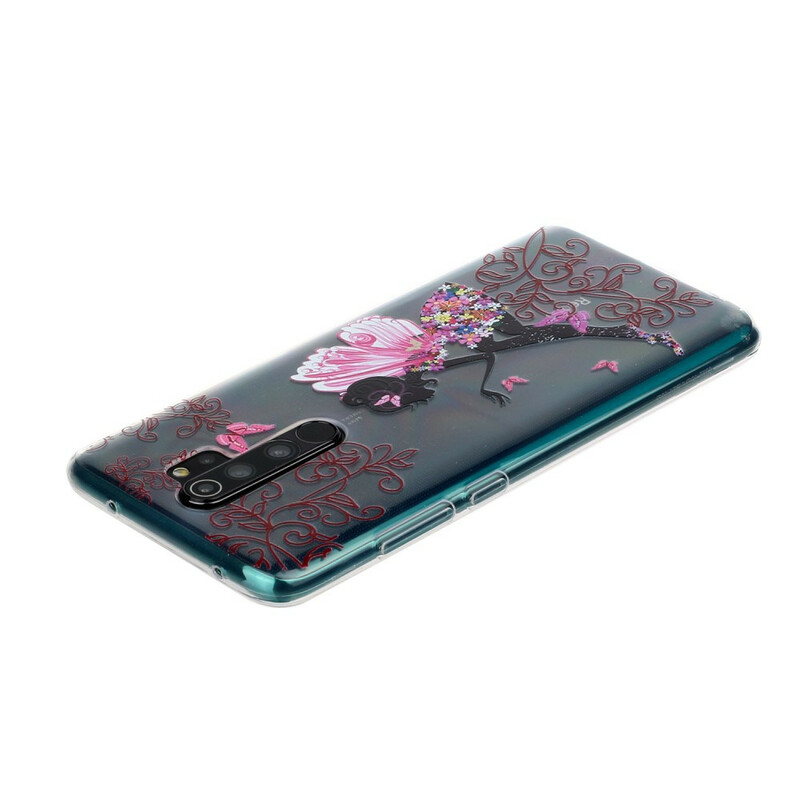 Xiaomi Redmi Note 8 Pro Custodia Flower Fairy