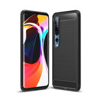 Xiaomi MI 10 / 10 Pro Custodia in fibra di carbonio spazzolata MOFI Xiaomi MI 10 / 10 Pro Custodia in fibra di carbonio spazzolata MOFI