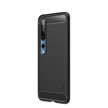 Xiaomi MI 10 / 10 Pro Custodia in fibra di carbonio spazzolata MOFI