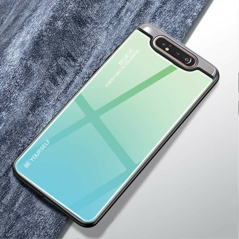 Samsung Galaxy A80 Custodia in vetro temperato Sii te stesso