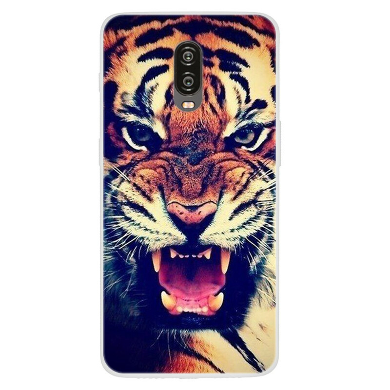 Custodia OnePlus 6T Tiger Face