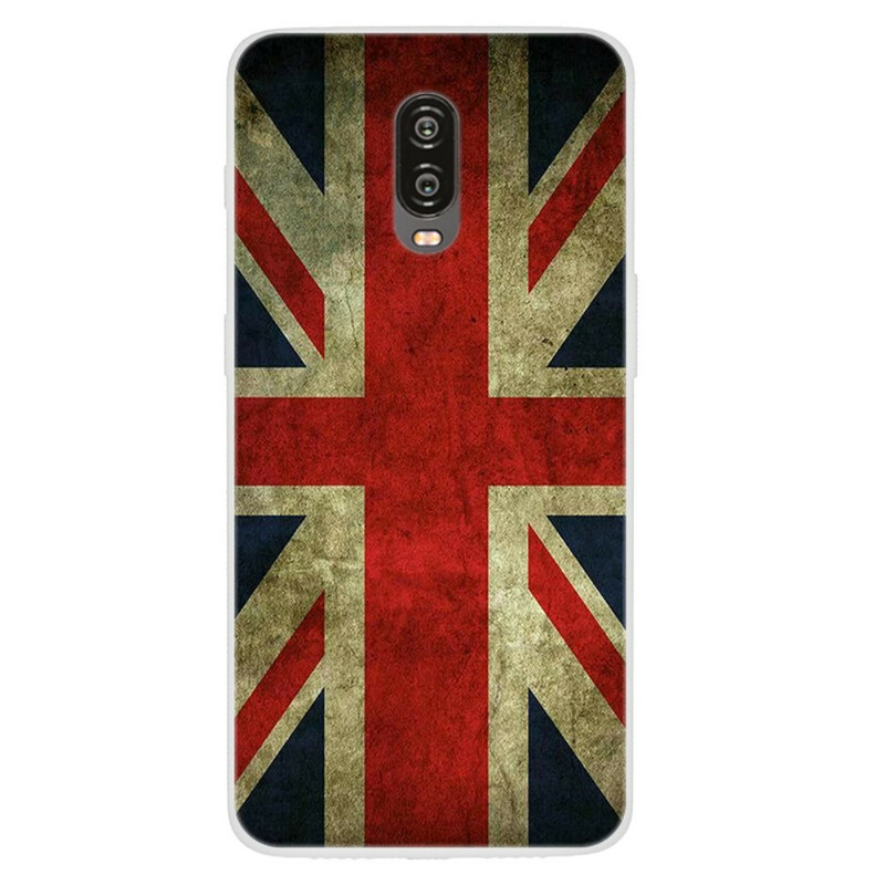 Custodia OnePlus 6T Bandiera inglese