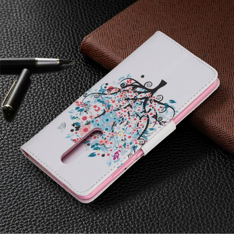Xiaomi Mi 9T / Mi 9T Pro Custodia ad albero fiorito