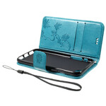 Custodia con cinturino floreale per iPhone SE 2 / 8 / 7