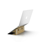 DIROSE Supporto da tavolo a blocchi di legno per MacBook