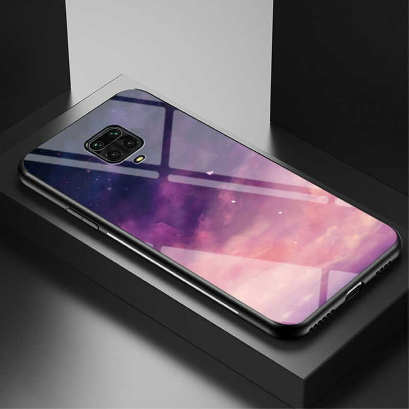 Xiaomi Redmi Note 9S Custodia in vetro temperato Starry Sky