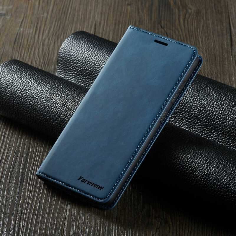 Flip Cover Huawei P40 effetto pelle FORWENW