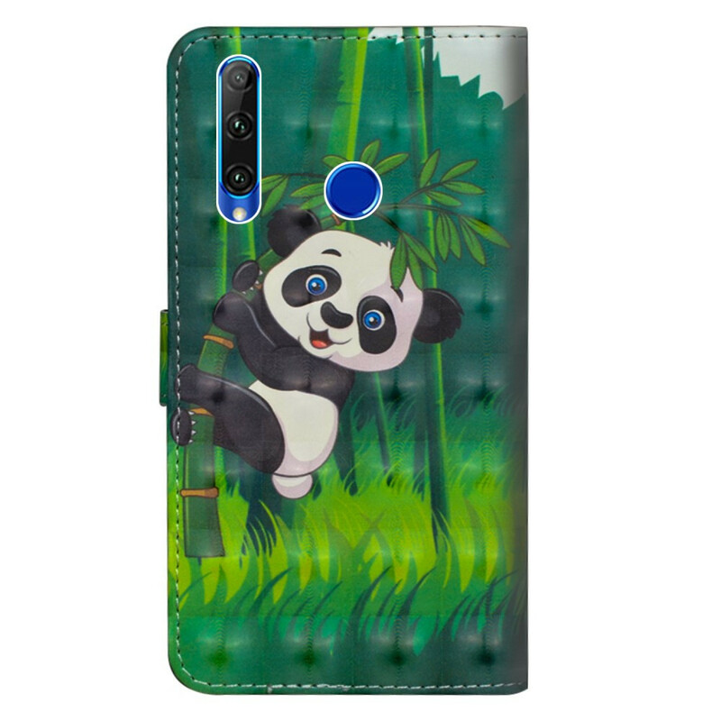 Custodia Honor 20 Lite Panda e Bamboo