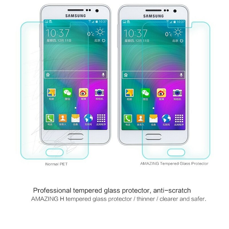 Protezione dello schermo in vetro temperato per il Samsung Galaxy A3