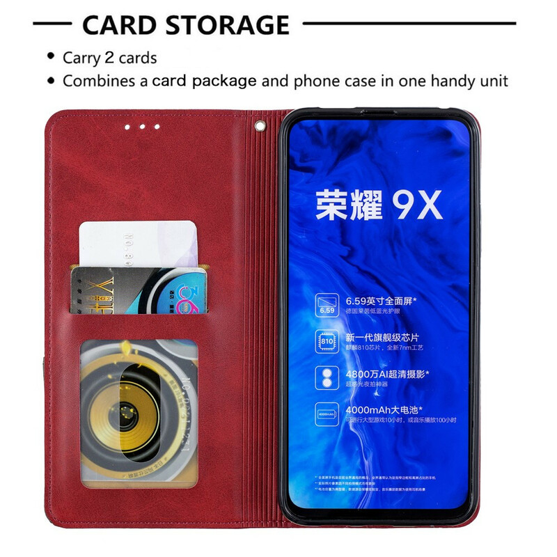 Honor 9X Pro Max stile artista Flip Cover