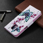 Xiaomi Redmi Note 9S / Note 9 Pro Custodia Incredibili Farfalle