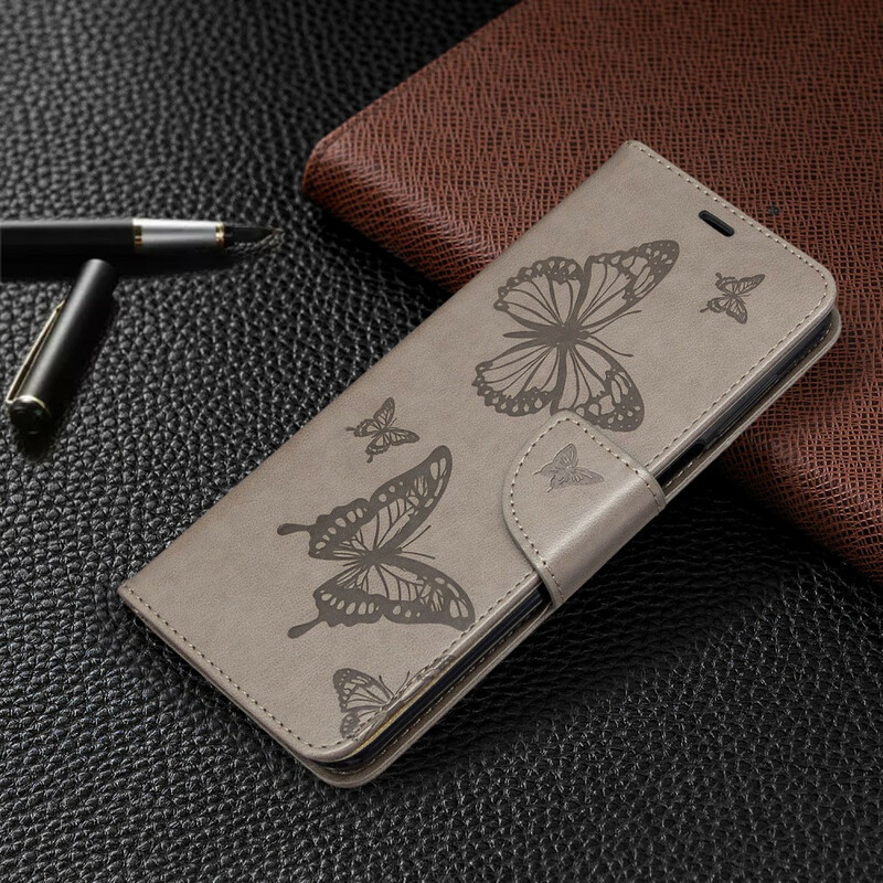 Xiaomi Redmi Note 9 / Note 9S / Note 9 Pro Custodia con cinturino a farfalla