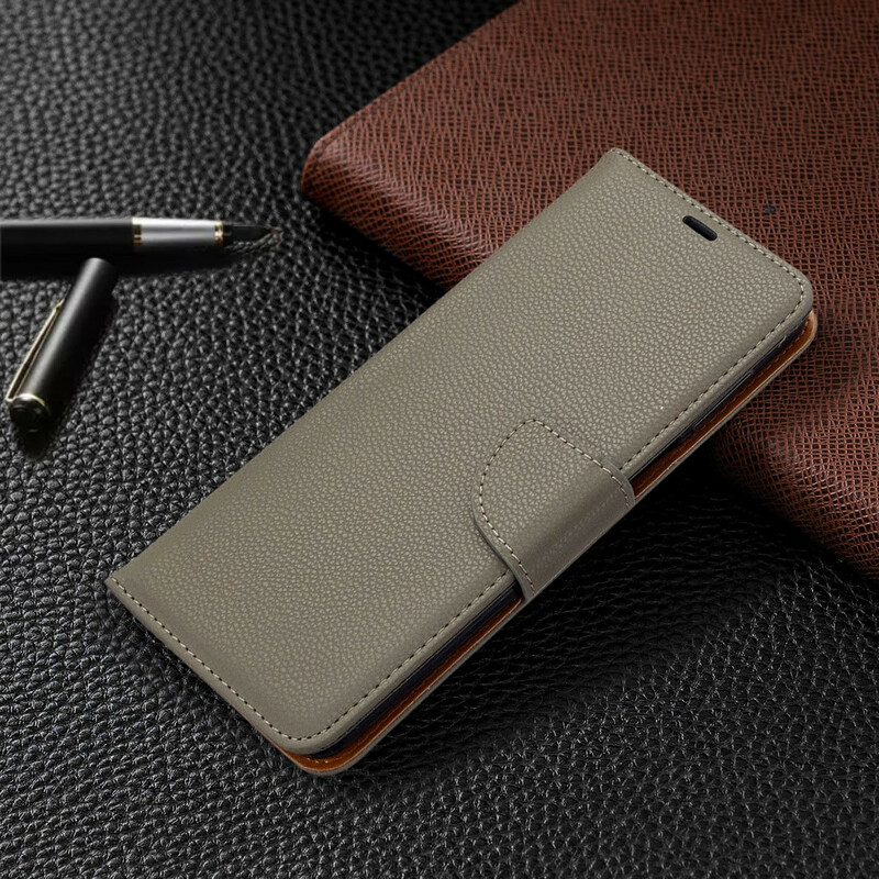 Custodia Xiaomi Redmi Note 9 / Note 9S / Note 9 Pro Pelle Effetto Litchi