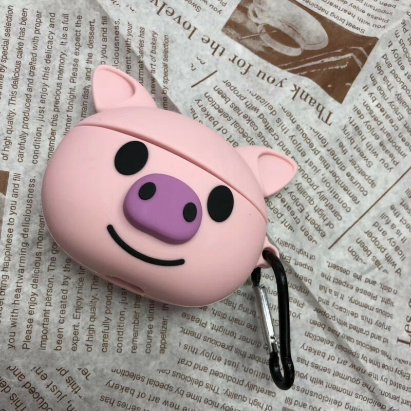 Custodia per AirPods Pro serie Cartoon con anello