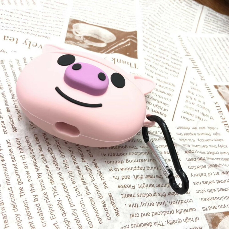 Custodia per AirPods Pro serie Cartoon con anello