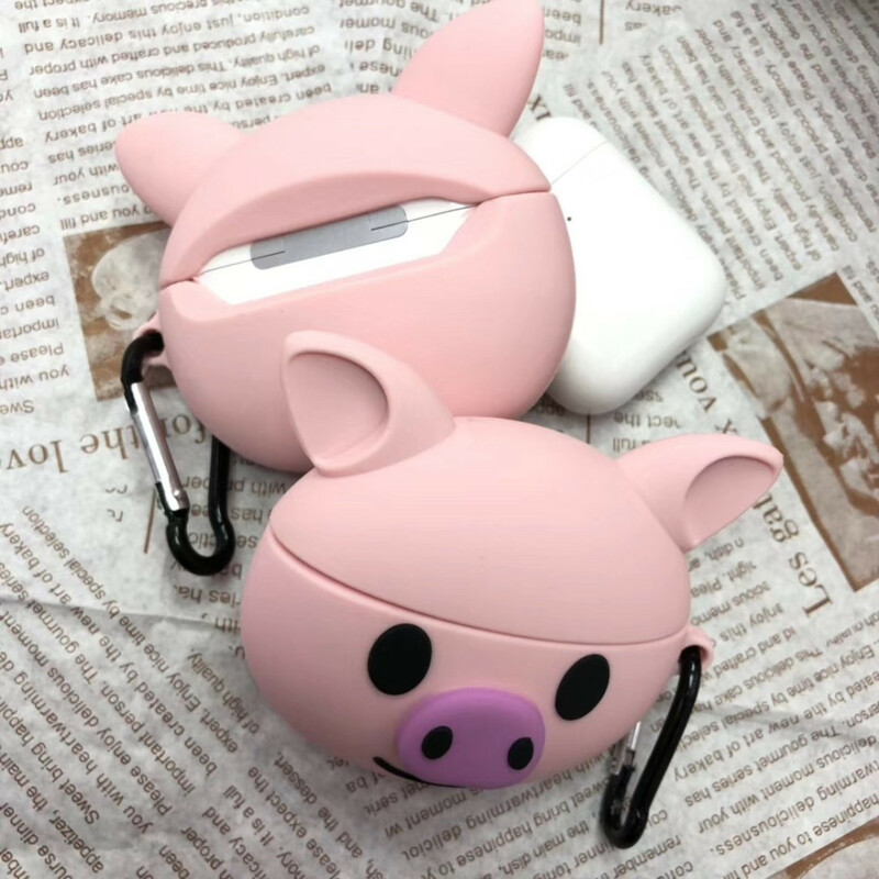 Custodia per AirPods Pro serie Cartoon con anello