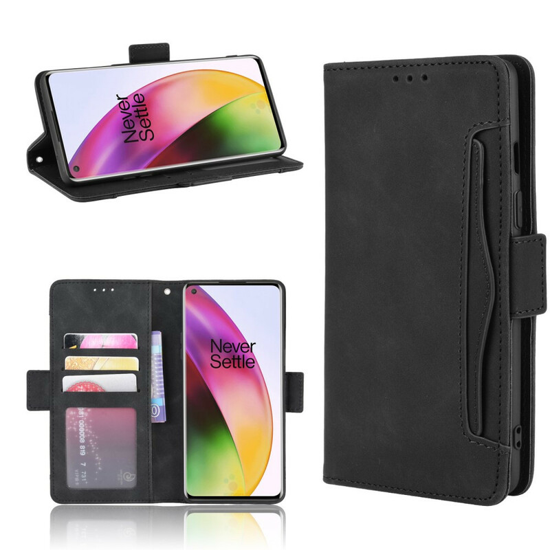 Custodia multi-card di classe premium per OnePlus 8