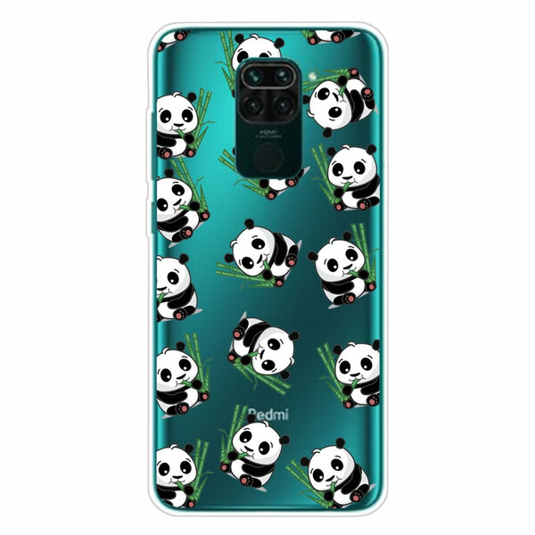 Custodia Xiaomi Redmi Note 9 Small Pandas