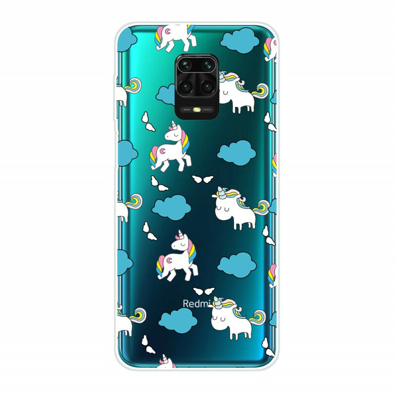 Xiaomi Redmi Note 9S / Redmi Note 9 Pro Custodia Piccoli Unicorni