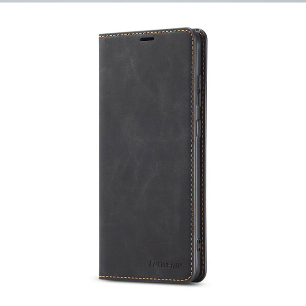 Flip Cover Xioami Redmi Note 9S / Redmi Note 9 Pro effetto pelle FORWENW
