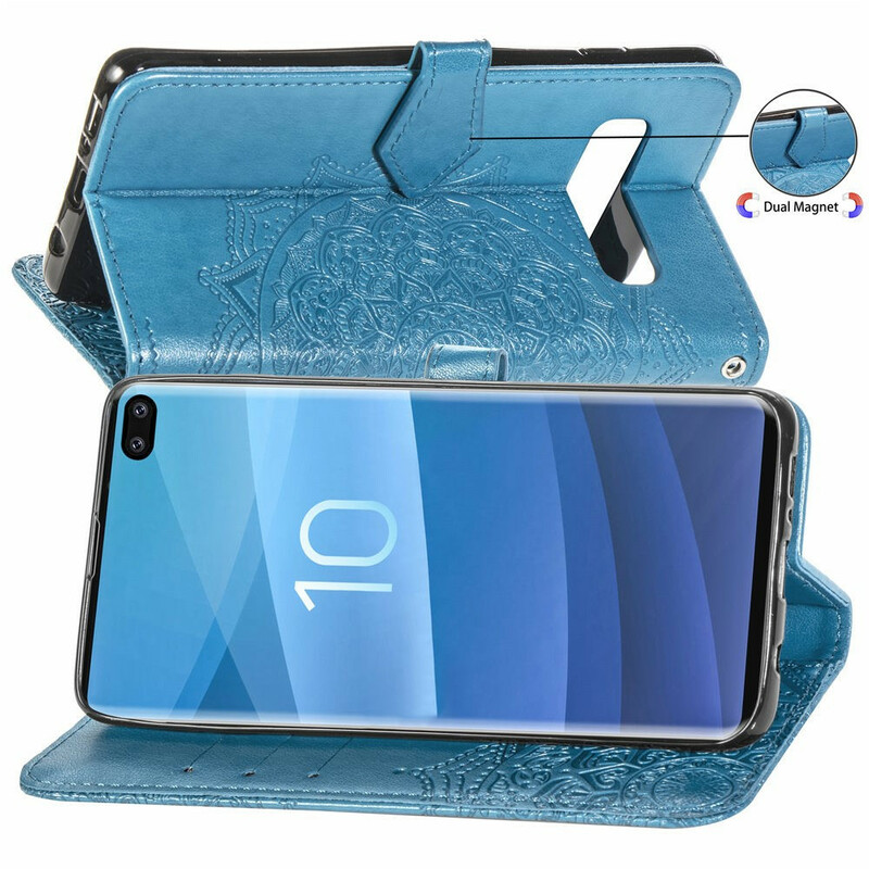 Samsung Galaxy S10 Plus Custodia Mandala Medioevo Samsung Galaxy S10 Plus Custodia Mandala Medioevo