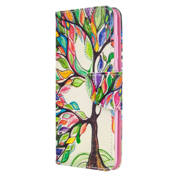 Custodia Samsung Galaxy A41 Albero colorato