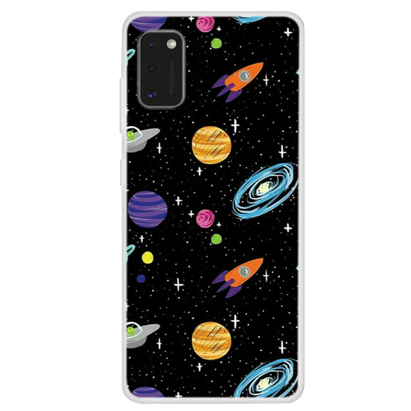 Samsung Galaxy A41 Custodia Planet Galaxy