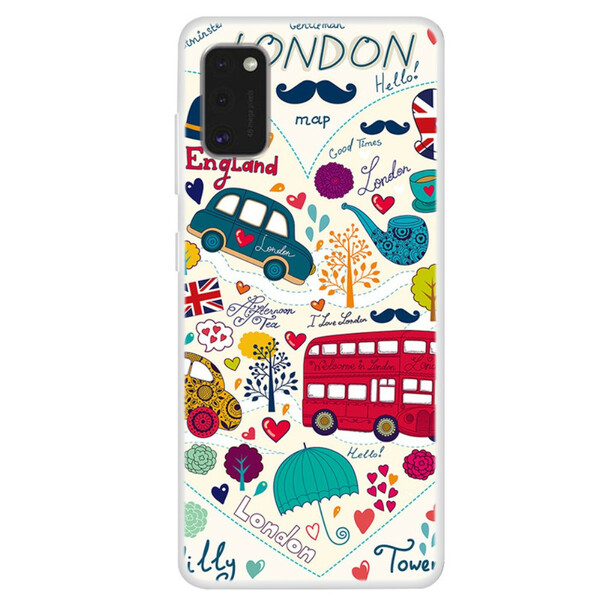 Samsung Galaxy A41 Custodia London Life