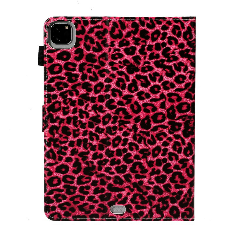 Custodia per iPad Pro 11" (2020) / Pro 11" (2018) con stampa leopardo rosa