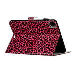 Custodia per iPad Pro 11" (2020) / Pro 11" (2018) con stampa leopardo rosa