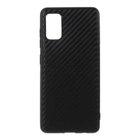 Custodia per Samsung Galaxy A41 in fibra di carbonio