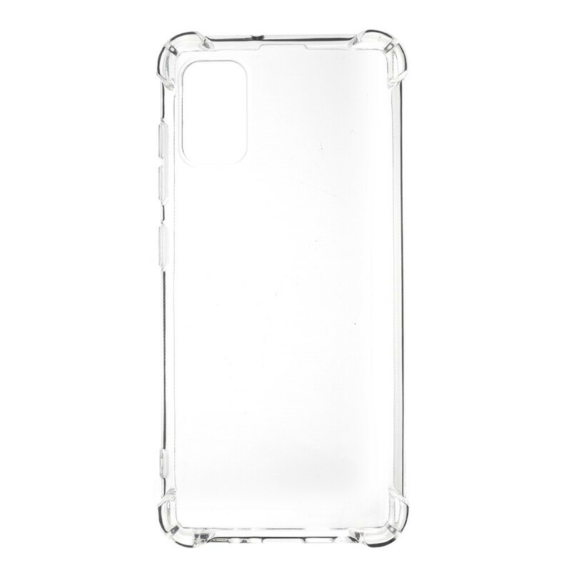 Samsung Galaxy A41 Custodia trasparente con angoli rinforzati