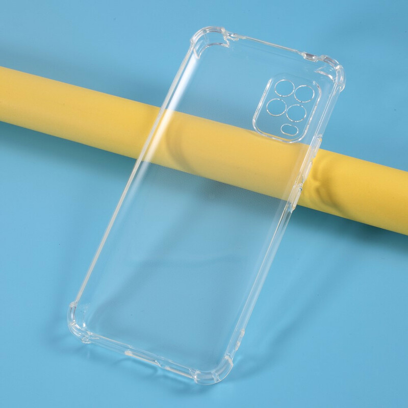 Xiaomi Mi 10 Lite Custodia trasparente con angoli rinforzati