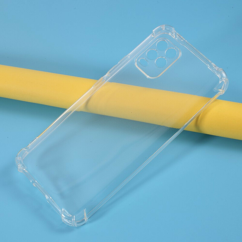 Xiaomi Mi 10 Lite Custodia trasparente con angoli rinforzati