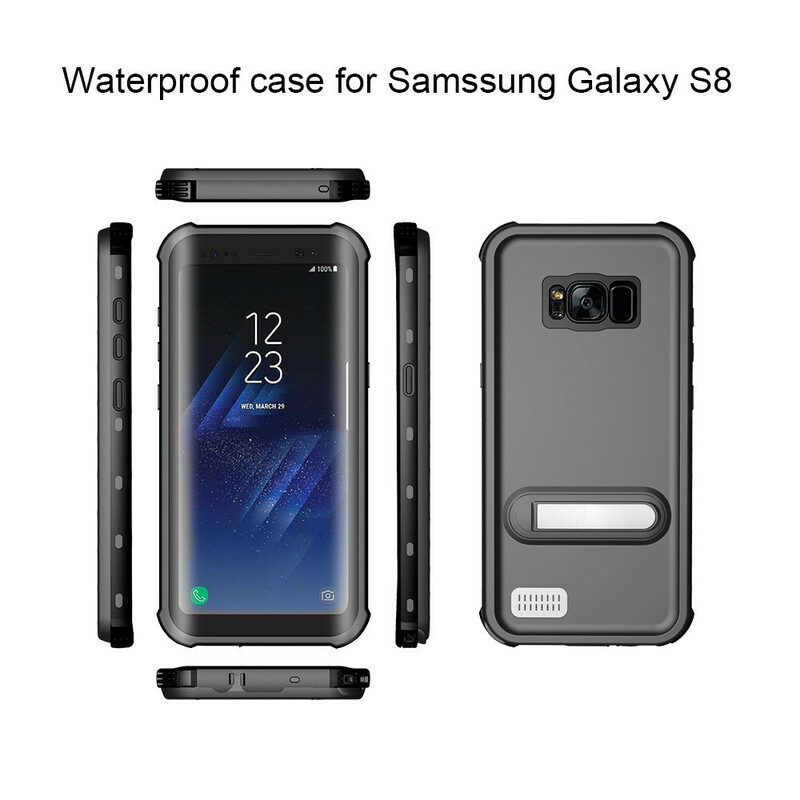 Custodia impermeabile per Samsung Galaxy S8 Plus con supporto REDPEPPER