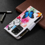 Custodia Samsung Galaxy S20 Ultra con tasca a farfalla con cerniera