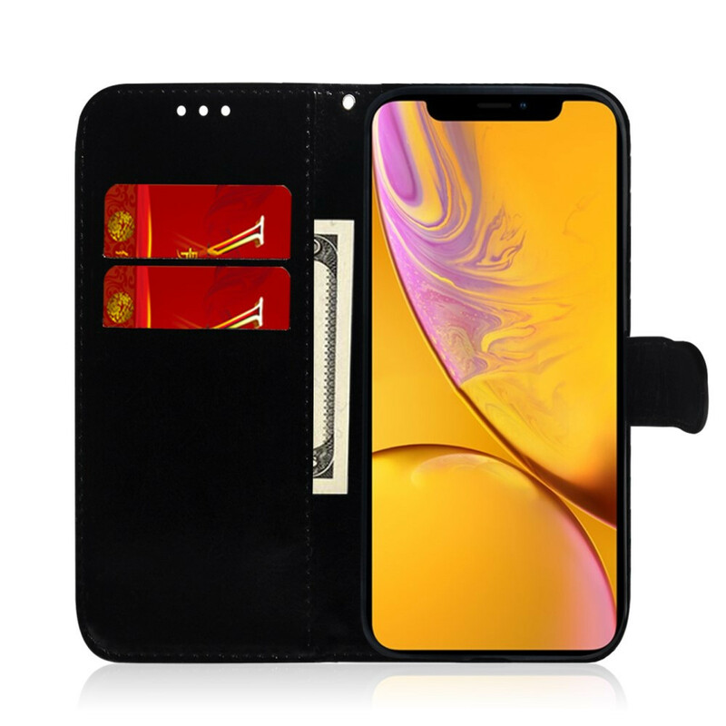 iPhone XR Custodia in similpelle Cover a specchio