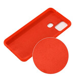 Custodia in silicone liquido per Samsung Galaxy A21s