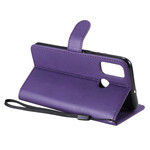 Huawei P Smart 2020 Custodia con cinturino in pelle