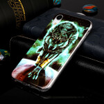 Custodia per iPhone XR Serie Wolf fluorescente