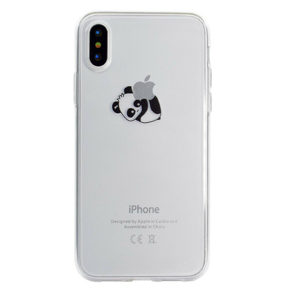 Custodia per iPhone XR Logo Panda Games