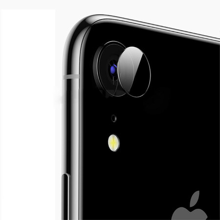 iPhone XR Protezione lente in vetro temperato