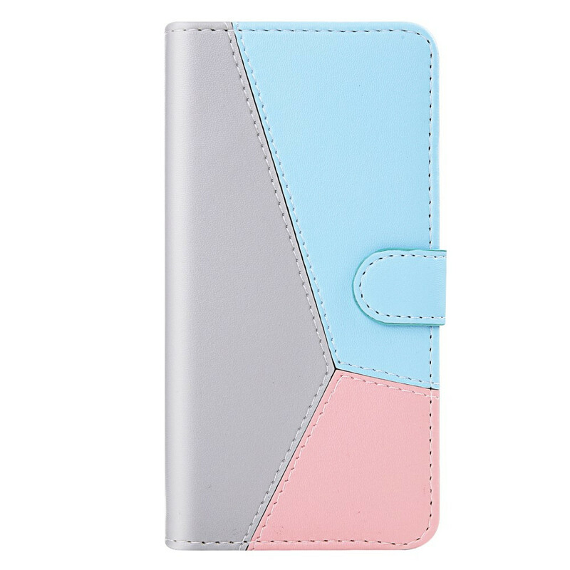 Samsung Galaxy A51 Custodia in pelle Tricolore