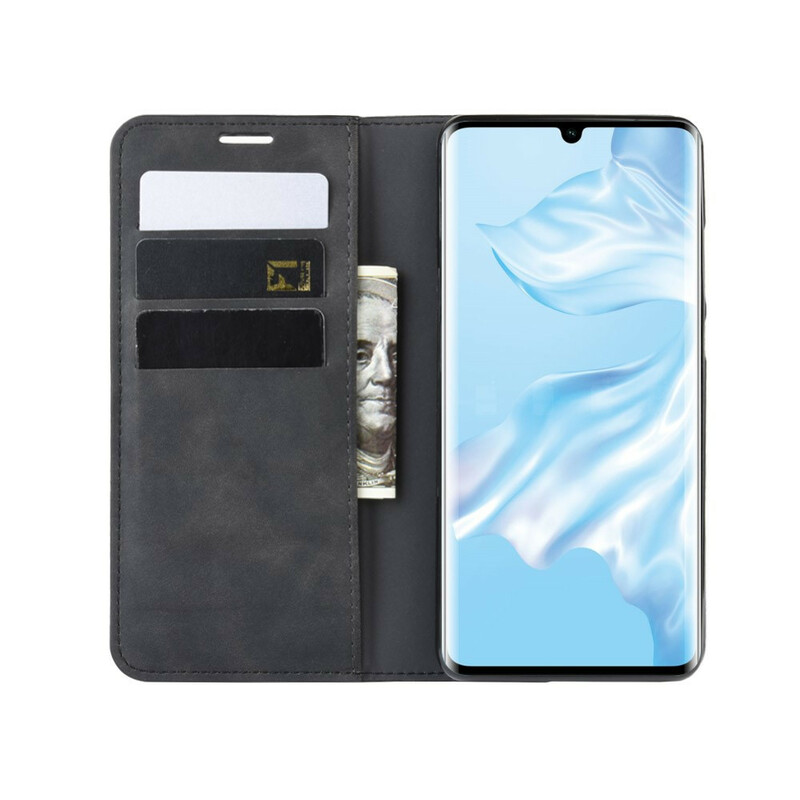 Flip Cover Huawei P30 Pro effetto pelle Chic