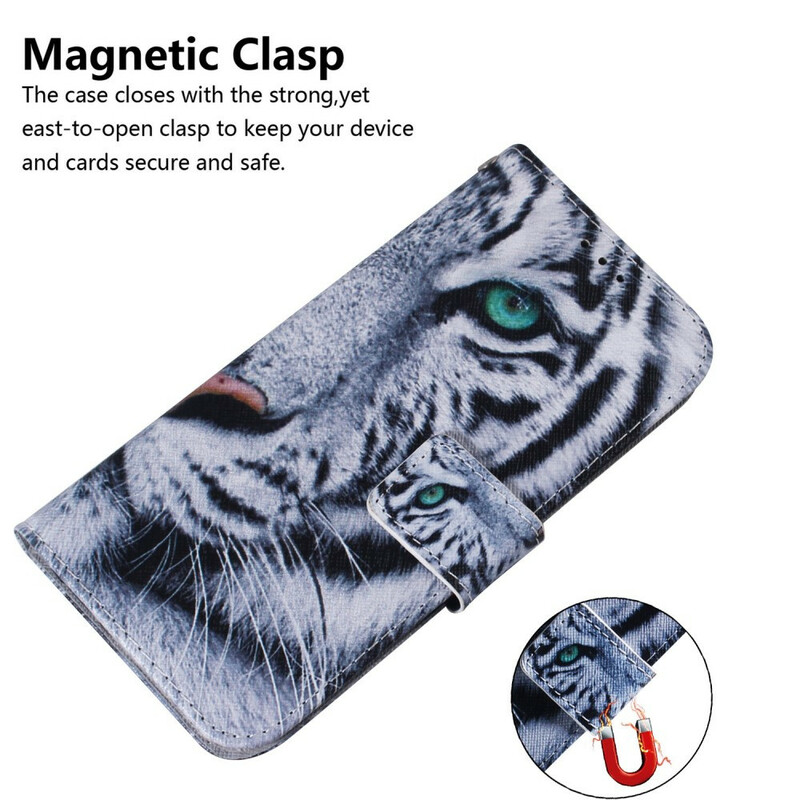 Custodia per Samsung Galaxy A21s Tiger Face