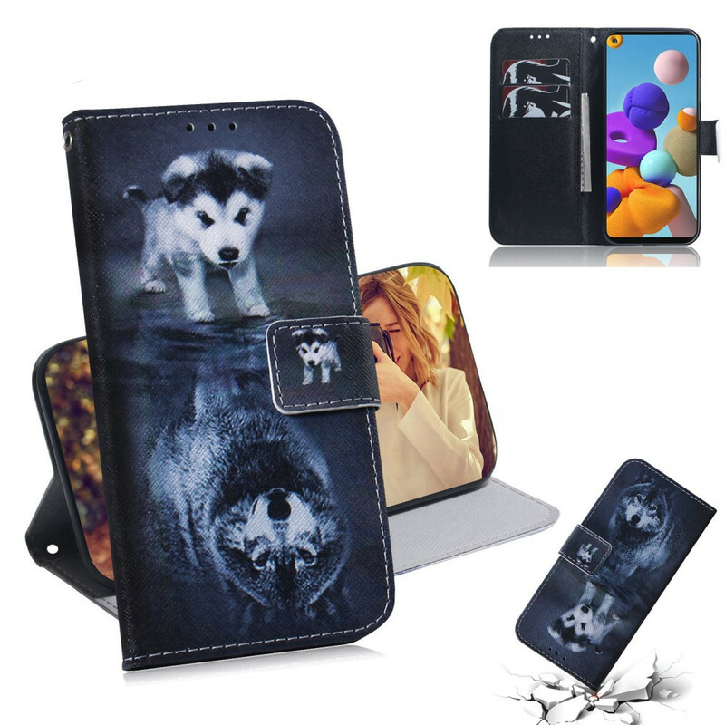 Samsung Galaxy A21s Custodia Ernesto The Wolf