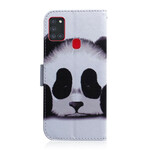 Custodia per Samsung Galaxy A21s Panda Face