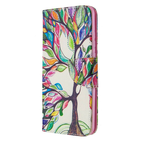 Custodia Huawei P Smart 2020 Albero colorato