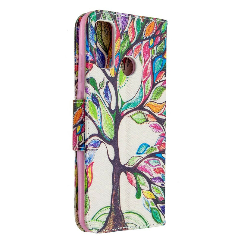 Custodia Huawei P Smart 2020 Albero colorato